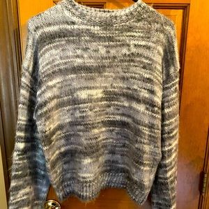 Vylette Multi Colored Gray Super Soft Sweater